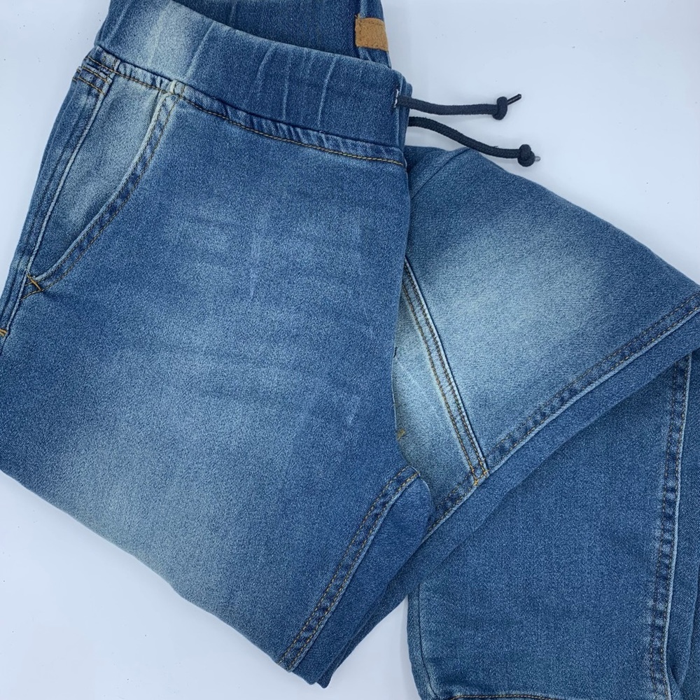 True Indigo Drawstring Waist Jeans Size 18/20 XL